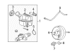 Pontiac Clutch Slave Cylinder Diagram - 12582666