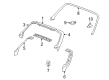 2008 Pontiac Solstice Weather Strip Diagram - 15859805