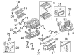 Pontiac Aztek A/C Switch Diagram - 10301044