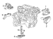 Chevy Sonic Engine Mount Bracket Diagram - 96852499