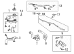 Cadillac CT4 Coolant Pipe Diagram - 84764258