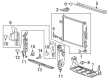 Cadillac CTS Radiator Diagram - 22879421