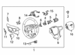 Chevy Blazer Steering Wheel Diagram - 84922932