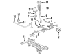 Pontiac Axle Beam Mount Diagram - 88971296