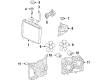 Cadillac Fan Shroud Diagram - 25708388