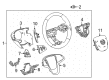Cadillac Steering Wheel Diagram - 84304437