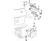 Cadillac Wiper Pivot Diagram - 12367244