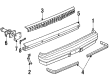 Buick Century Bumper Diagram - 10055023