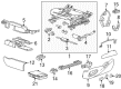 2014 Cadillac ATS Seat Switch Panel Diagram - 22893771