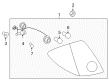Pontiac G6 Tail Light Diagram - 15242809