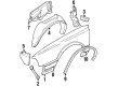 Oldsmobile Delta 88 Emblem Diagram - 22528021