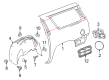 Chevy Suburban Fuel Filler Housing Diagram - 84360482
