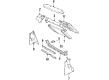 Pontiac Fiero A/C Condenser Fan Diagram - 22040856