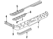 GMC Syclone Bumper Diagram - 12341804