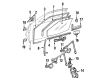 Pontiac Window Regulator Diagram - 20361489