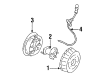 Pontiac ABS Sensor Diagram - 25528867