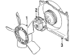 1998 Chevy Tracker Fan Shroud Diagram - 30001011