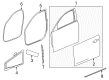Cadillac Window Regulator Diagram - 84652667