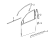 Chevy Weather Strip Diagram - 25791525