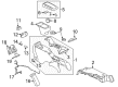2006 Chevy Trailblazer Evaporator Diagram - 89023466