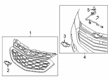 Chevy Equinox Emblem Diagram - 84602069