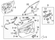 Chevy SS Door Lock Diagram - 13579552
