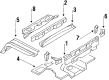 1991 Oldsmobile Toronado Floor Pan Diagram - 3524905