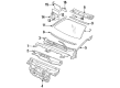 Chevy Camaro Weather Strip Diagram - 10132029