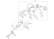 Chevy Express 3500 Steering Column Diagram - 84879212