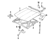 Oldsmobile Regency Hood Latch Diagram - 25677940