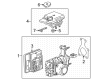 Cadillac Brake Booster Diagram - 85543518
