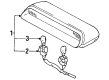 1998 Chevy Metro Light Socket Diagram - 91171272