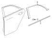 Cadillac Door Moldings Diagram - 84337035
