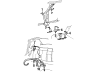 1994 Cadillac Fleetwood Seat Belt Diagram - 12517130