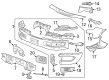 Chevy Silverado 1500 Bumper Diagram - 85542857
