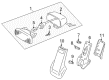 Pontiac Vibe Headlight Bulb Diagram - 16524326