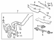 GMC Wiper Pivot Diagram - 84790560