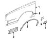 1985 Pontiac 6000 Door Moldings Diagram - 10148991