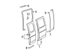 Chevy Express 3500 Weather Strip Diagram - 15821952