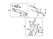 Chevy Equinox Windshield Wiper Diagram - 22703508