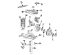 Oldsmobile Custom Cruiser Brake Backing Plate Diagram - 344024