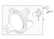 2020 Chevy Sonic Fog Light Diagram - 42569807