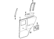 GMC S15 Jimmy Door Moldings Diagram - 15623504