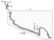 2023 Chevy Traverse A/C Hose Diagram - 23442207
