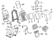2020 Cadillac CT6 Seat Cushion Pad Diagram - 84107581