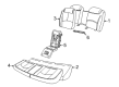 1999 Buick Century Seat Cushion Pad Diagram - 12454667