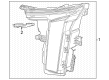 2023 Cadillac LYRIQ Headlight Diagram - 86803213
