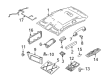 Saturn Astra Door Handle Diagram - 13235756