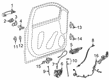 Chevy Silverado 1500 Door Handle Diagram - 84497297