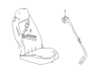 2005 Cadillac XLR Seat Belt Diagram - 89023216